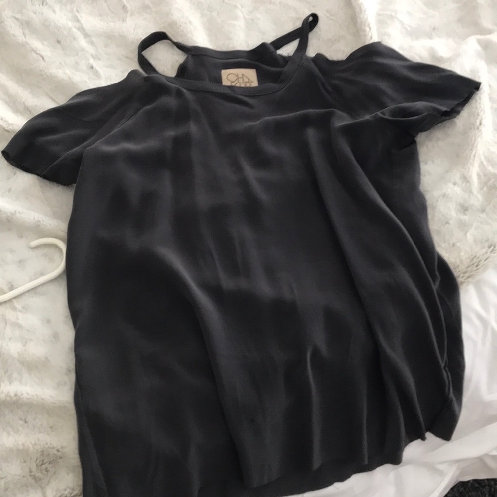 CHASER COLD shoulder blouse